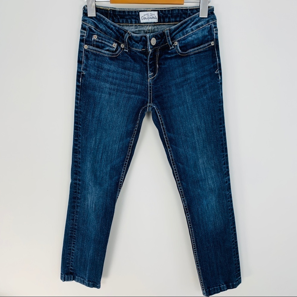 Aeropostale Bayla Skinny Jeans Size 1/2 Short/Court - Size